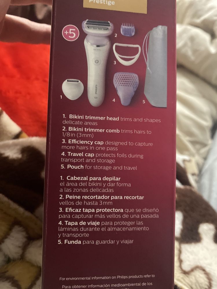 Бритва епілятор Philips SatinShave Prestige