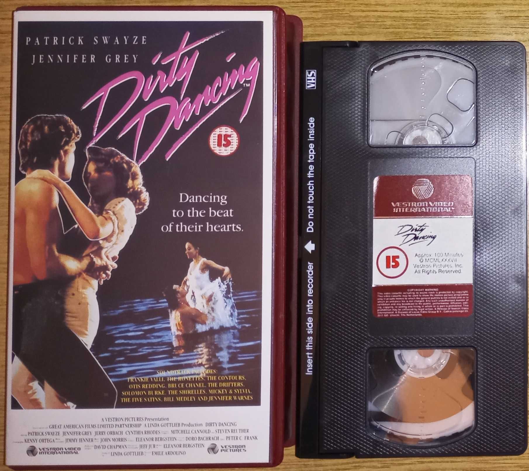 Dirty Dancing 1987 First Edition kaseta wideo VHS Engli Patrick Swayze