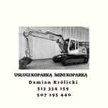 Usługi koparką i minikoparką