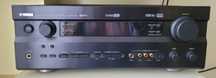 Yamaha wzmacniacz (odbiornik audio video) DVD i kolumny Infinity