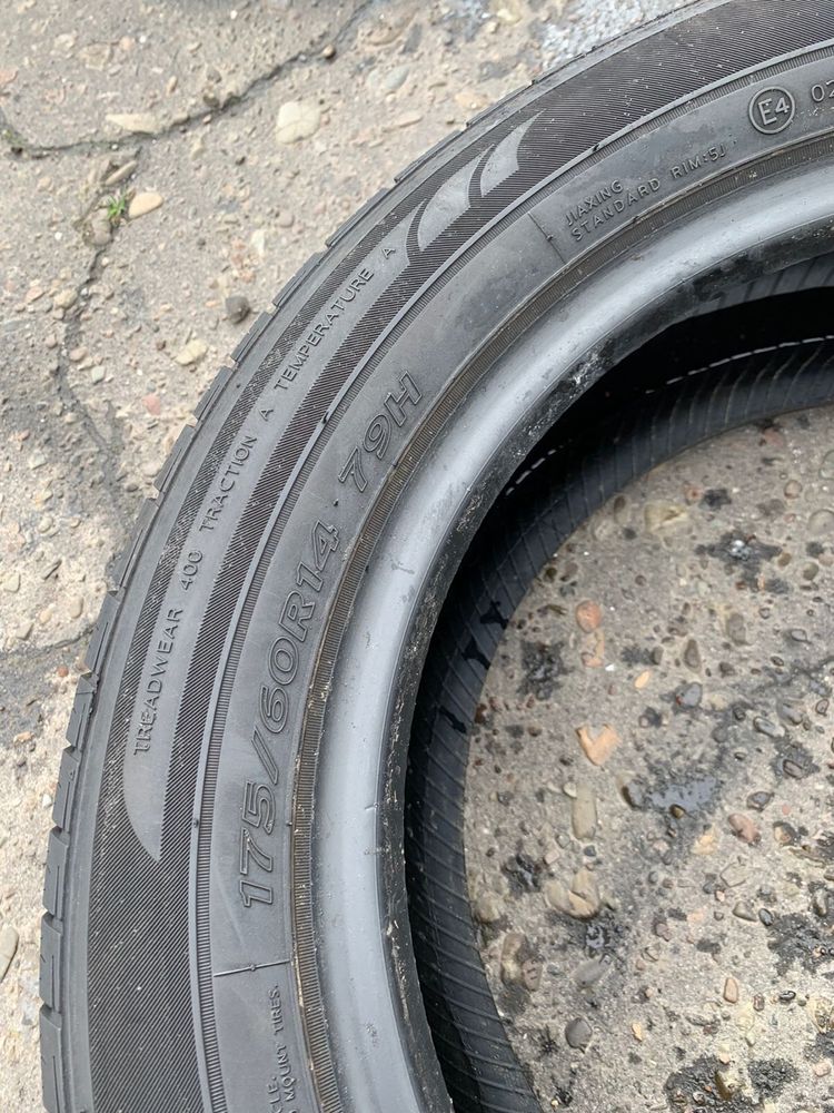 Шини 175/60 R14 Hankook літо 2021р,6 мм