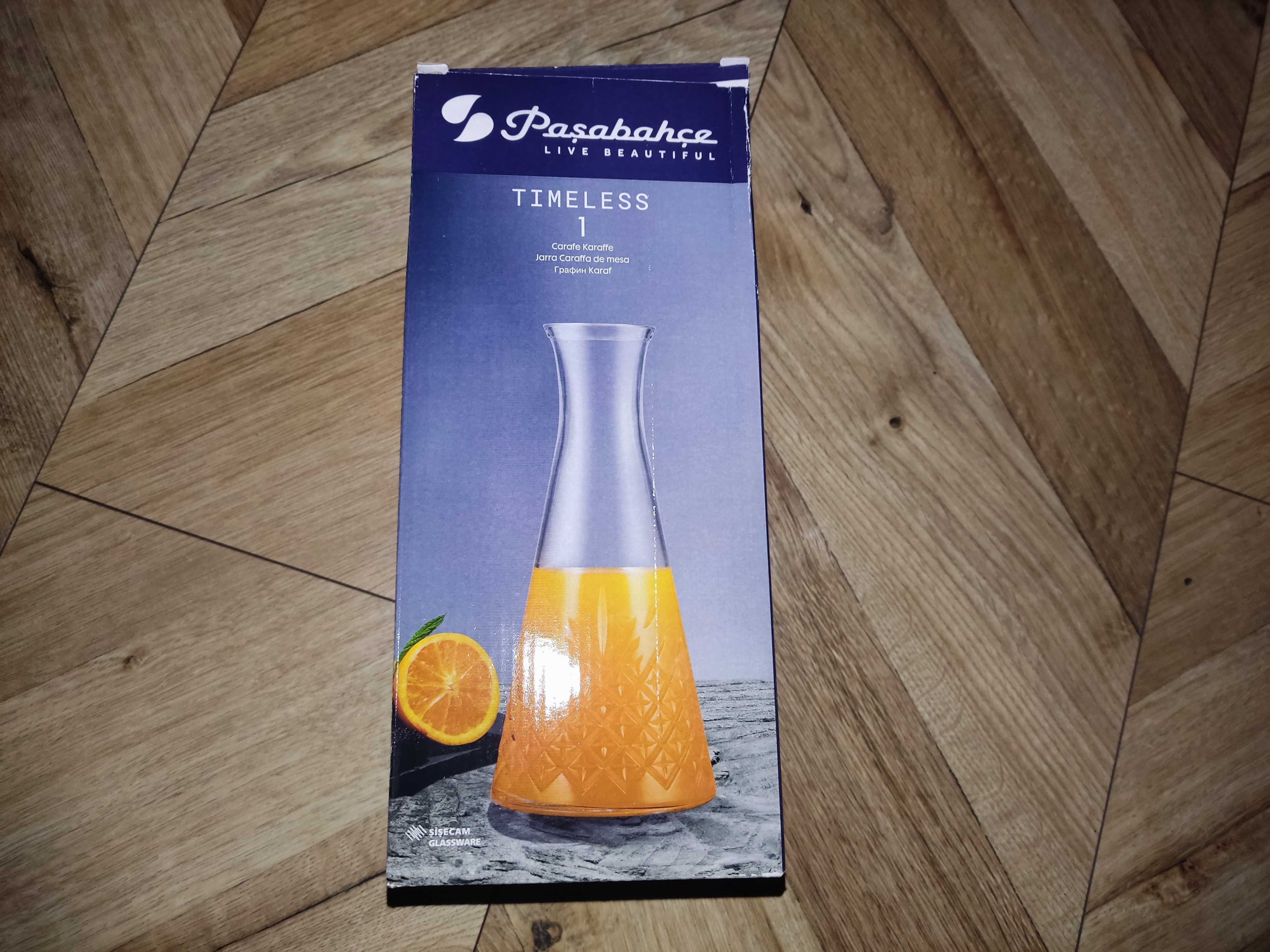 Karafka na wino i napoje Timeless 940 ml PASABAHCE