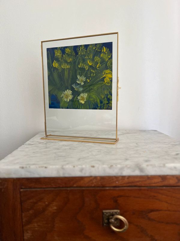 Obraz malarstwo martwa natura kwiaty zara home boho etro etno marant