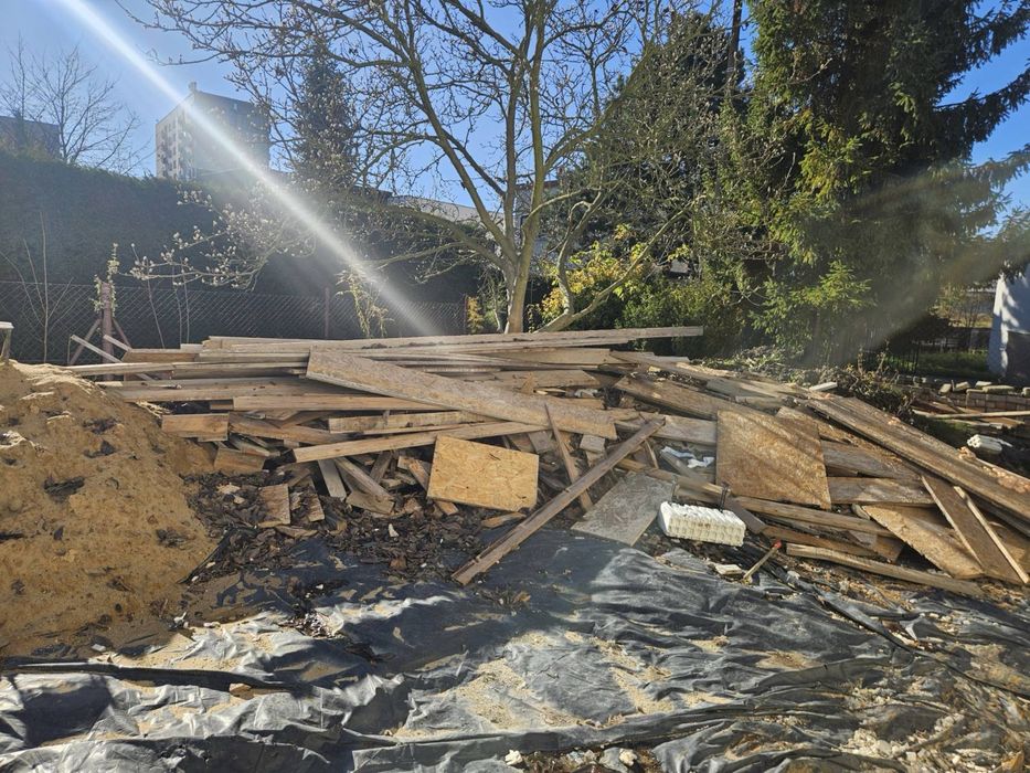 Oddam drewno pozostałe z budowy