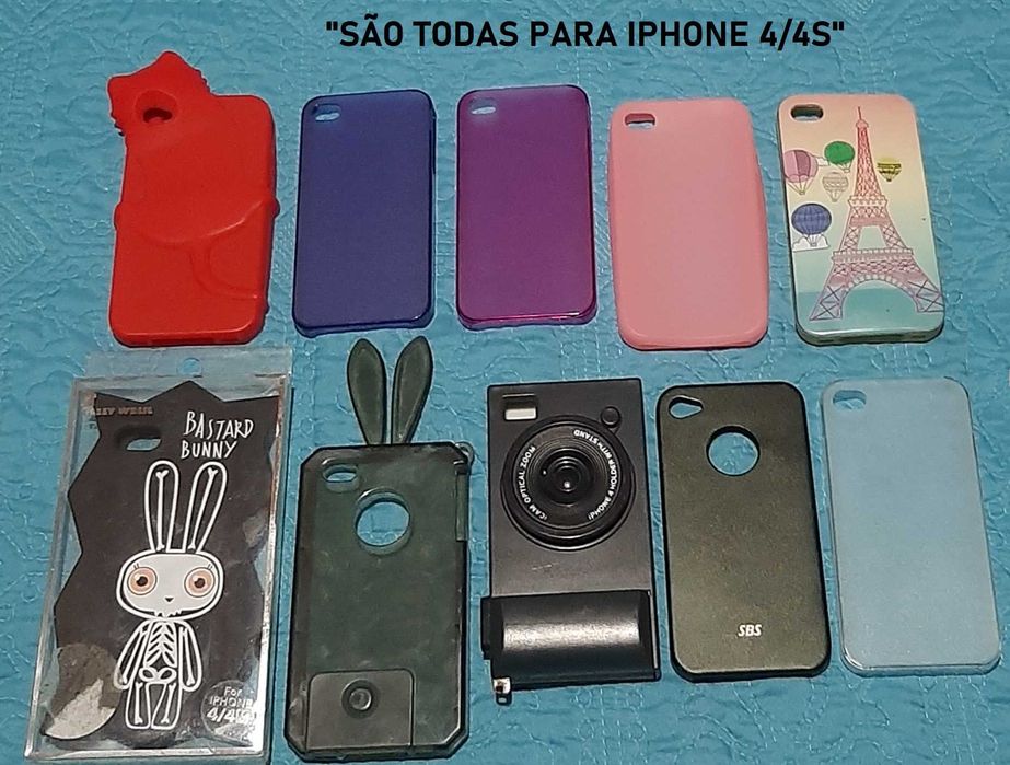 artigos de Iphone (vários modelos)