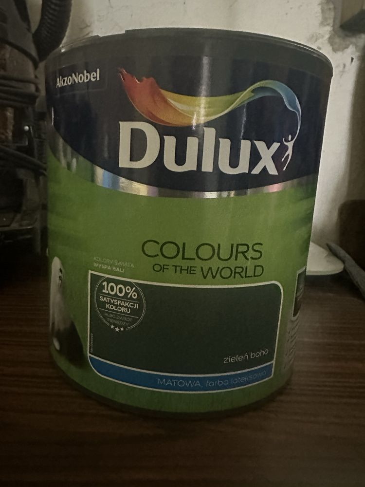 Farba matowa dulux zielen boho 2,5l