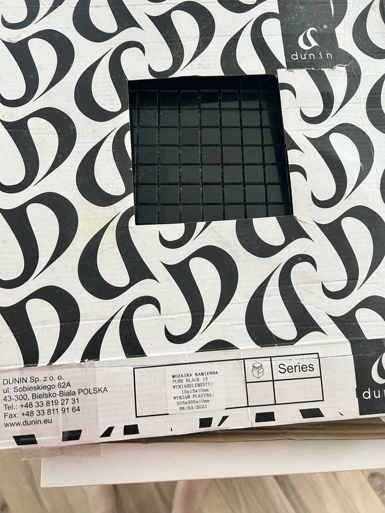 Dunin mozaika pure black 15