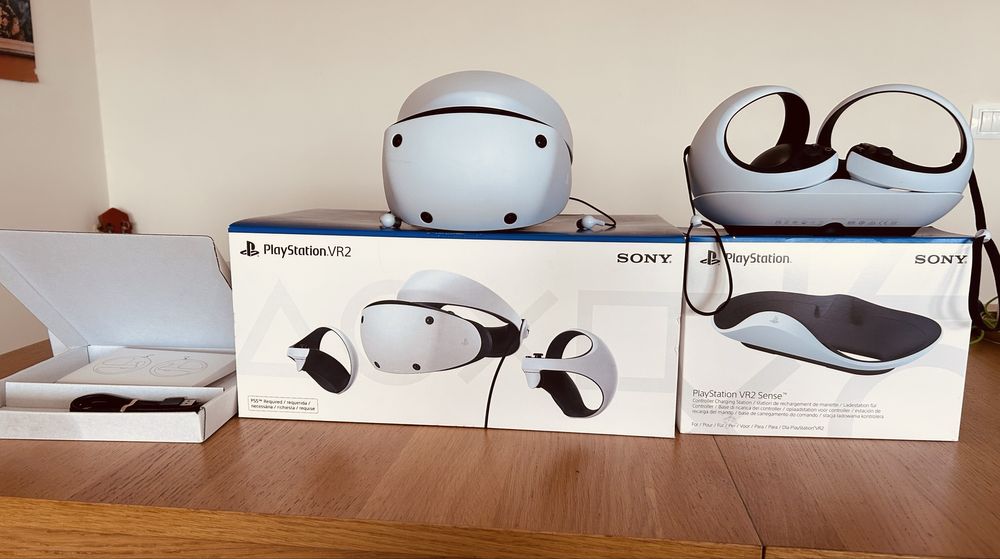 Playstation VR2 + VR2 Sense Controller Charging  Station