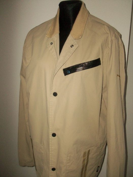 KURTKA męska PUMA XL beżowa z klasą przejściowa