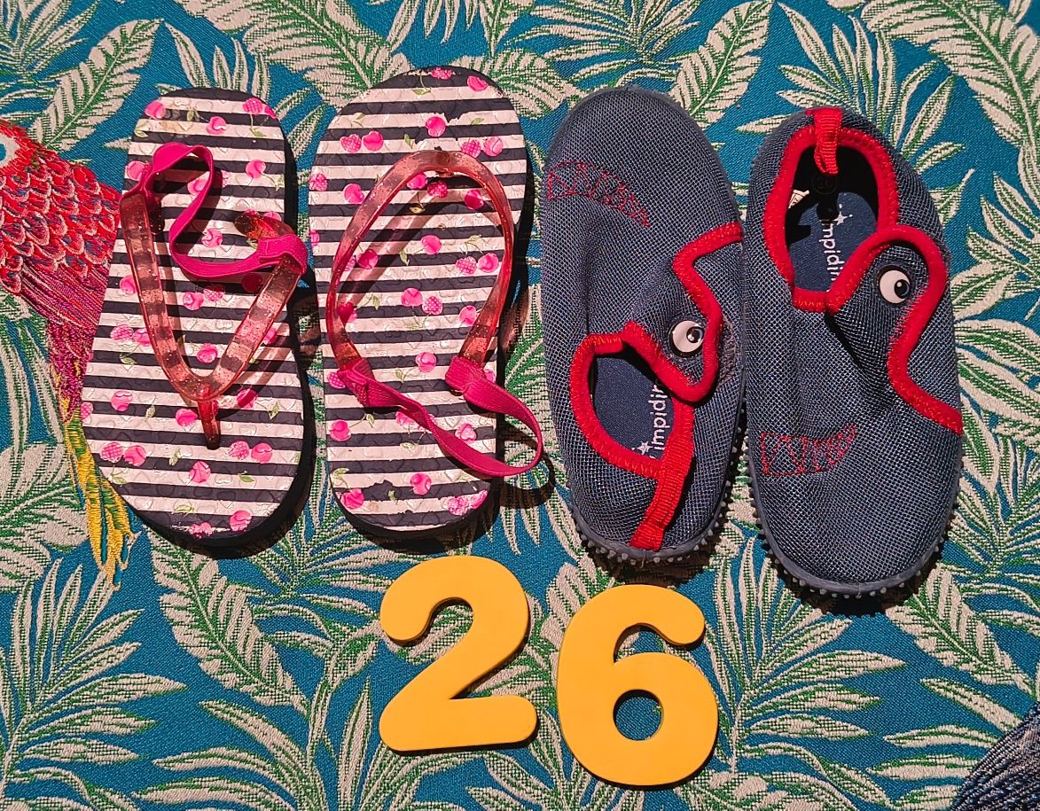 Buty do wody Impidimpi, klapki japonki roz. 26