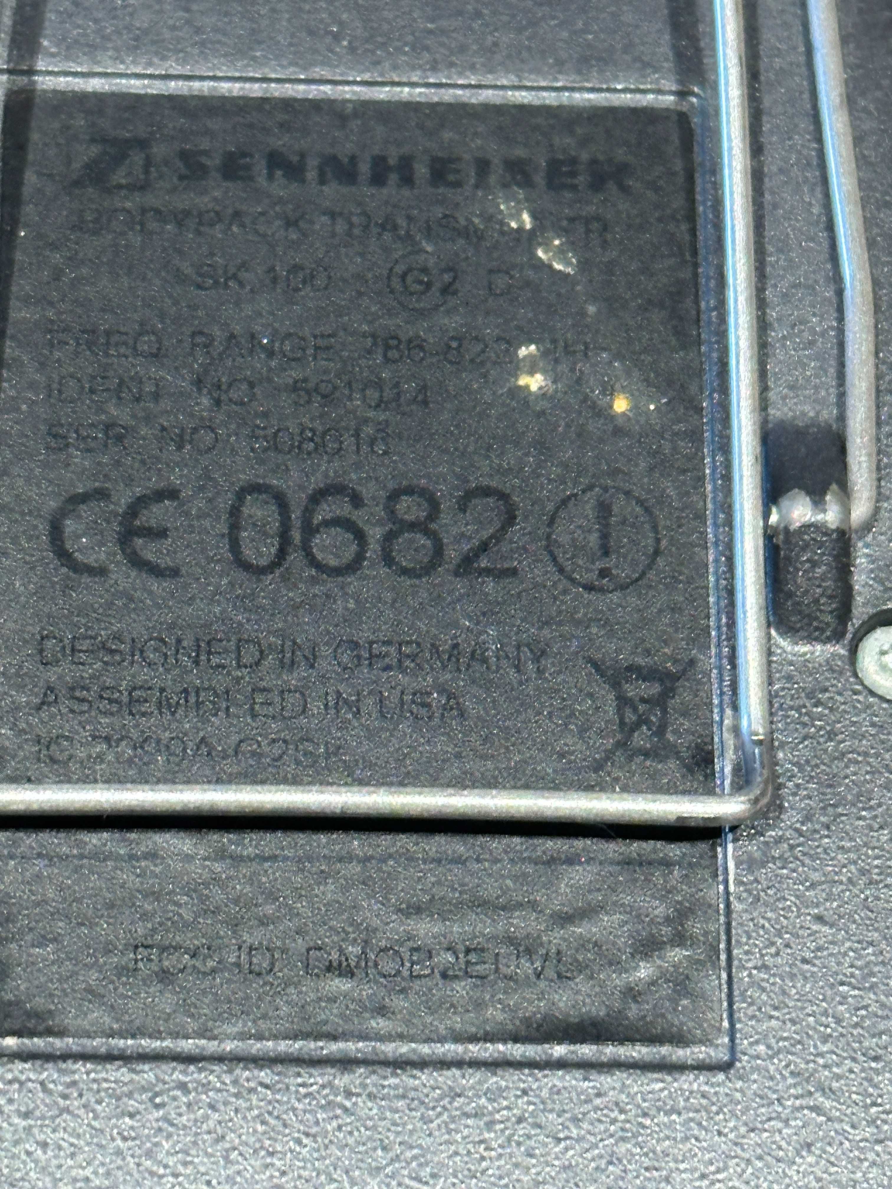 Sennheiser Evolution EW 100 G2 profesjonalny zestaw bezprzewodowy