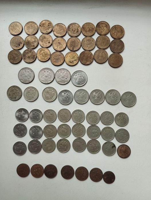 Коллекционирование,российские рубли,монеты