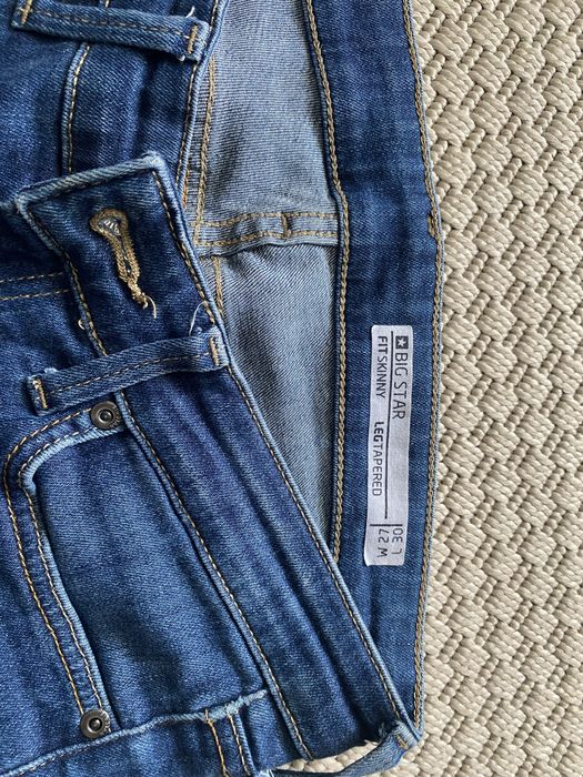 Jeansy big star fit skinny 27/30