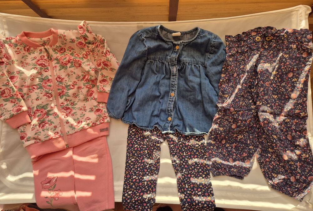 Zestaw ubranek komplet H&M Next Mrofi rozmiar 86