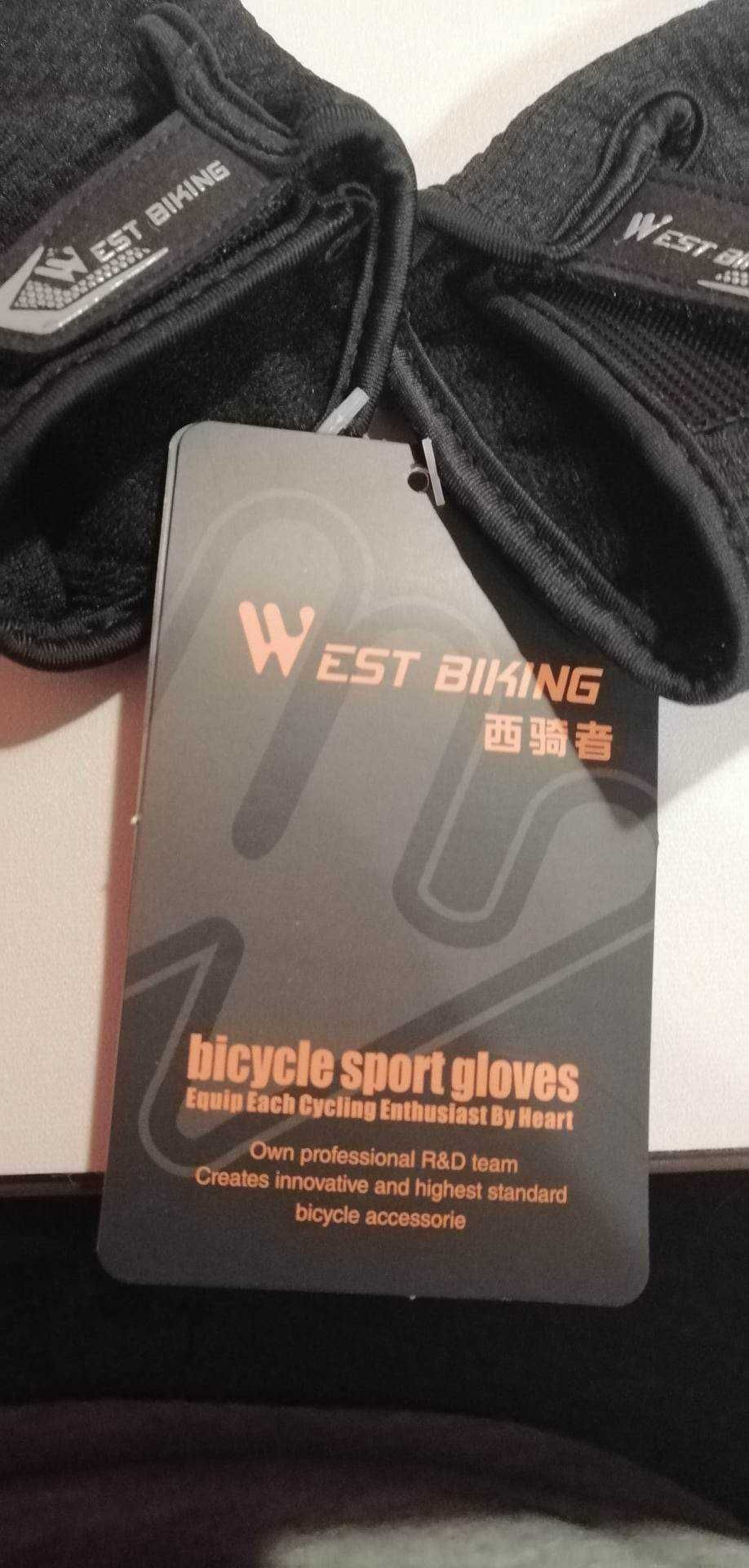 Rękawiczki rowerowe West Biking rozmiar L/9-9.5