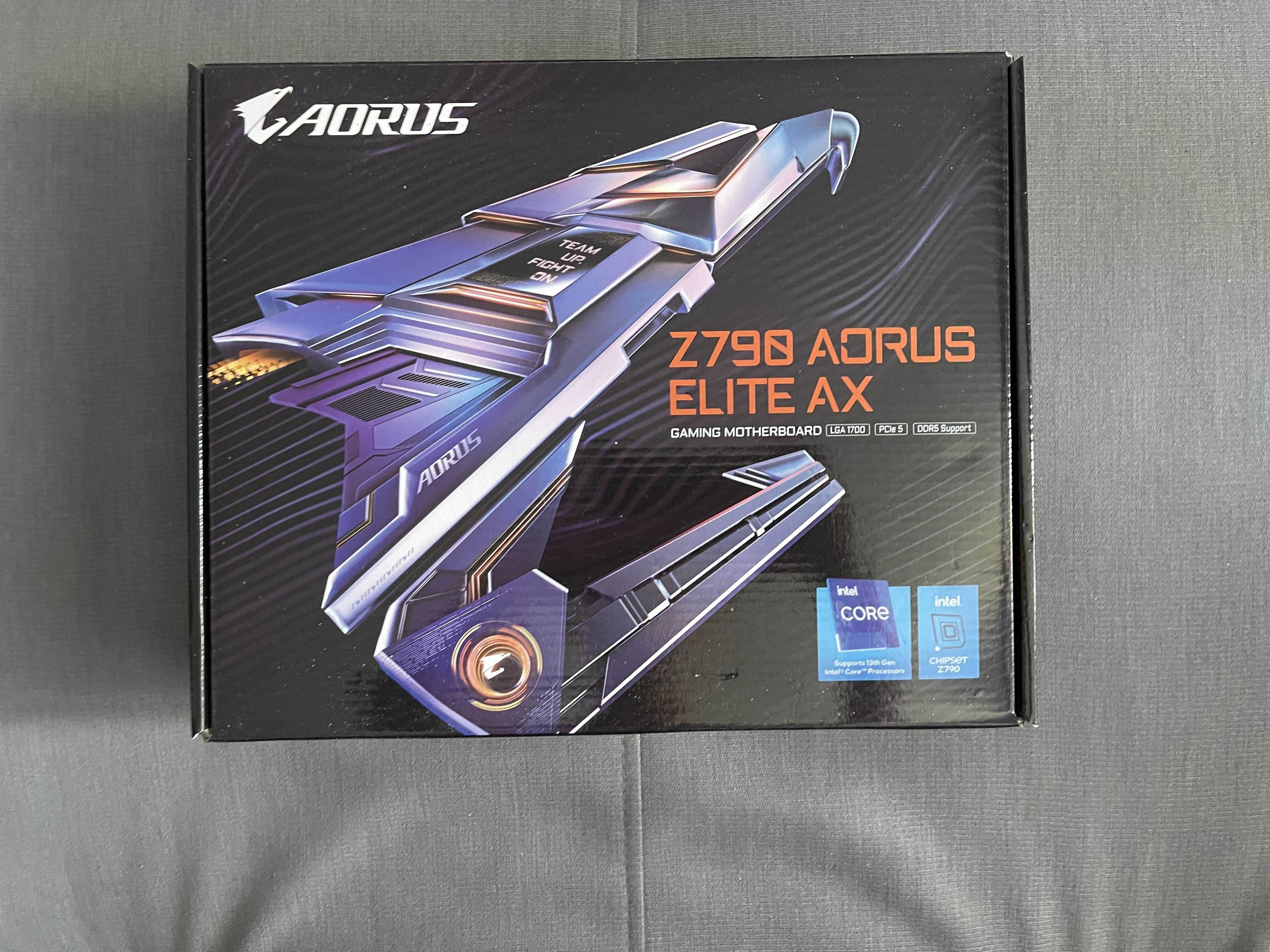 Комплектующие ПК Intel 14900K
Gigabyte Z790 AORUS ELITE AX DDR5-7600