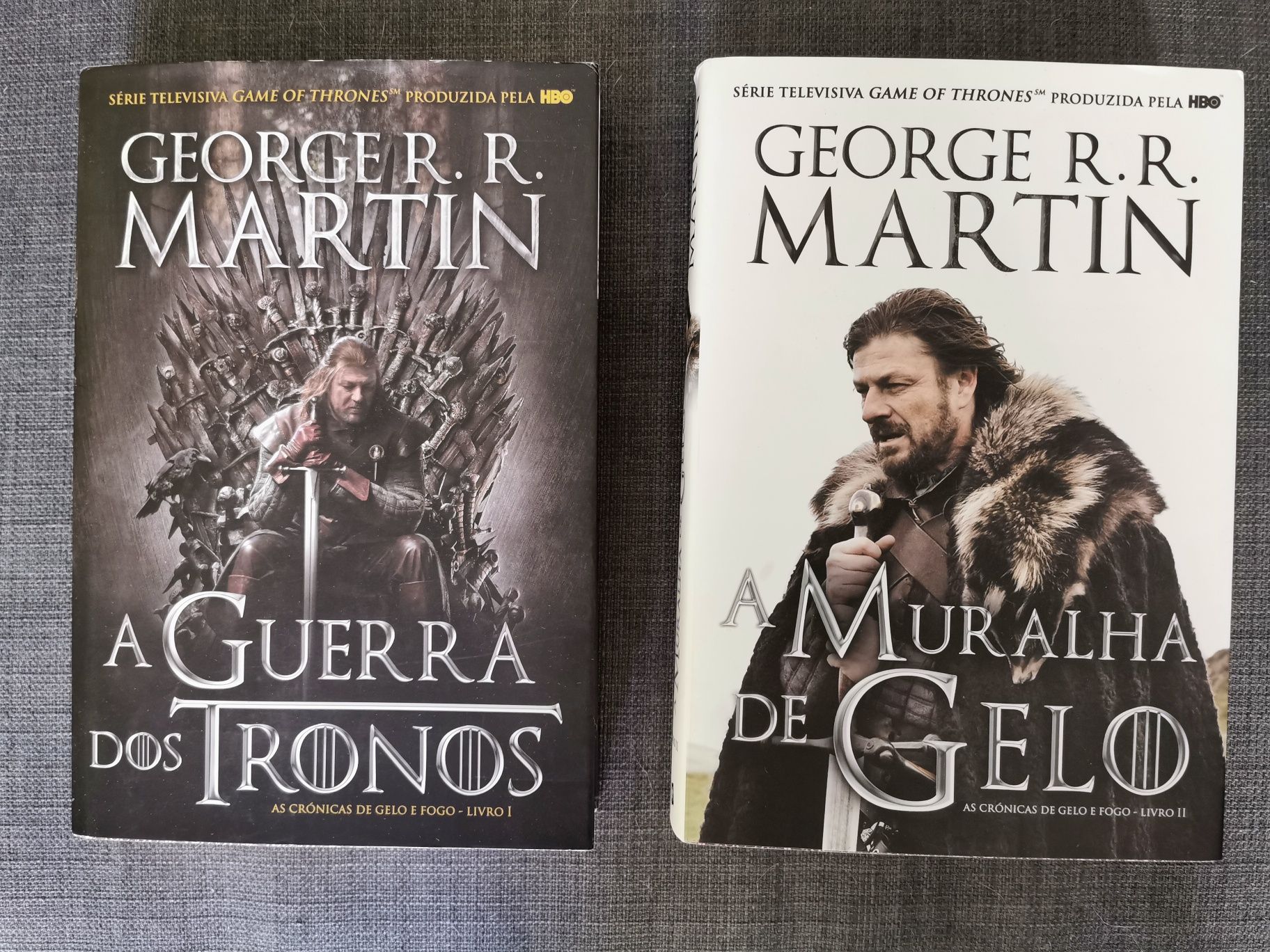 Guerra dos Tronos, Muralha de Gelo Livros I e II Crónicas Gelo Fogo