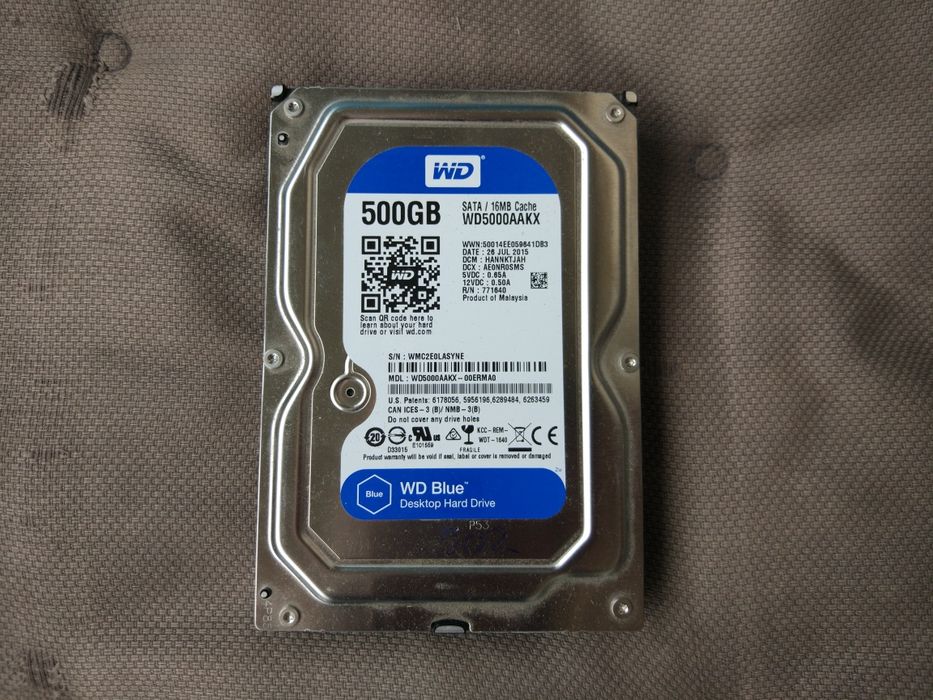 Жёсткий диск 500 Гб 3.5" SATA
