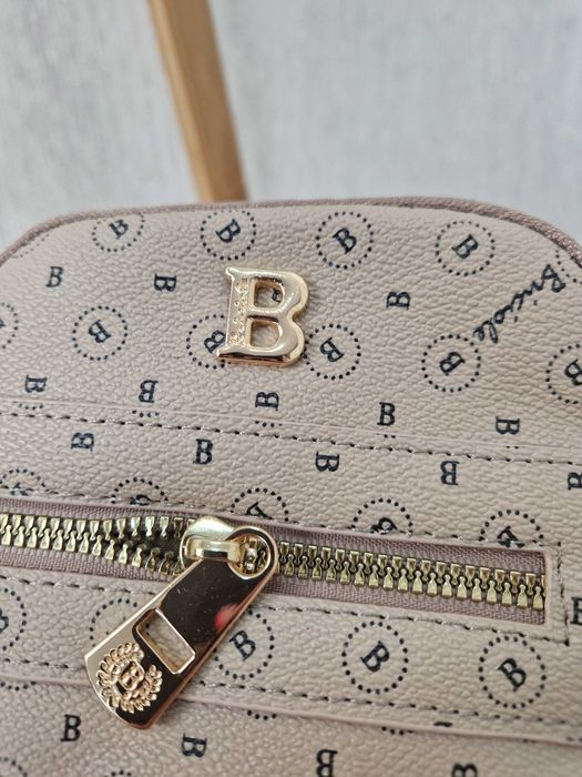 NOWA Mini torebka mała listonoszka beżowa