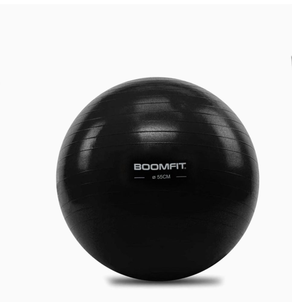 Bola de Pilates Preta 55cm - NOVO