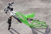 Bicicleta / Quadro / Volante / Suspensão - SPECIALIZER - Btt - Verde