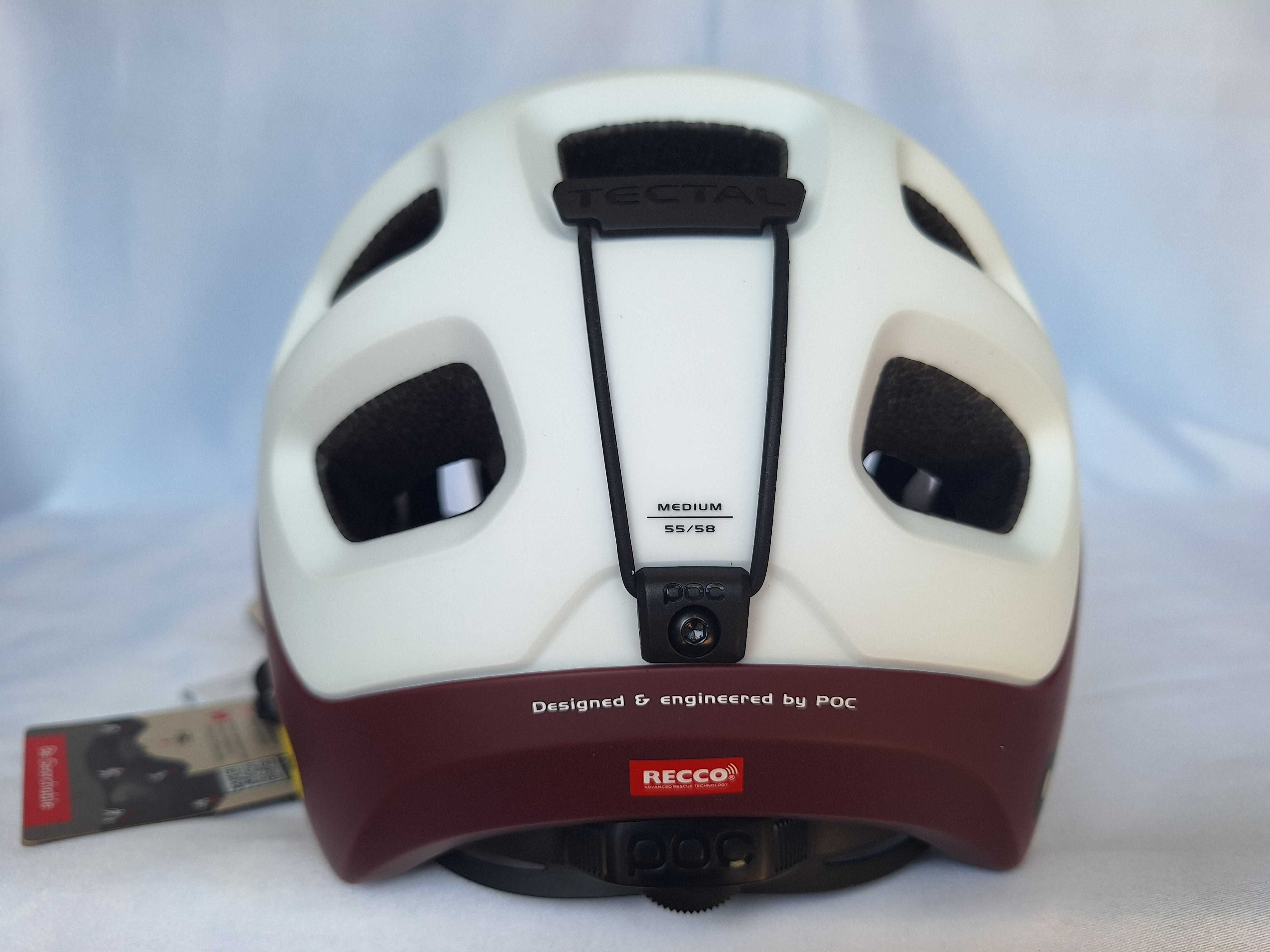 Kask rowerowy Poc Tectal Race Mips Garnet Red White M/L 55-58cm