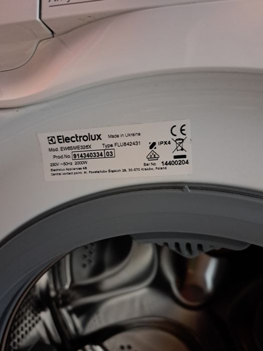 Pralka ELECTROLUX Sensicare 6kg