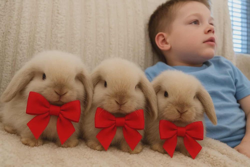 Królik miniaturka króliki mini lop