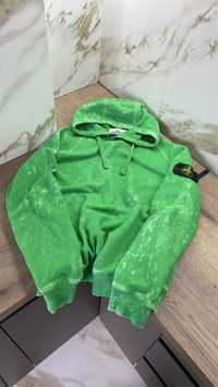 Кофта Худі Stone Island Off-Dye Green зелений