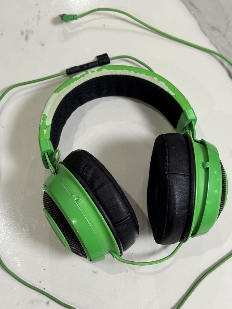 Геймерські дротові навушники Razer Kraken Pro V2 / Green