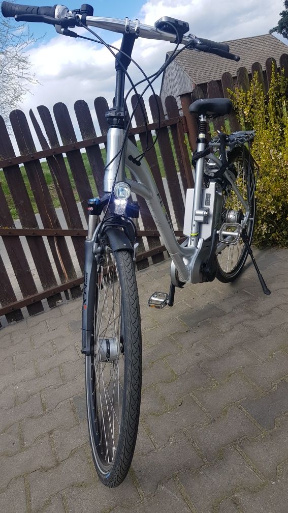 Szwajcarski Flyer, 36v, Shimano Nexus 8, koła 28", bardzo ładny,18 Ah