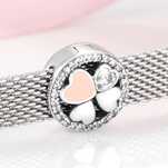 Charms Do Pandora REFLEXIONS Star Gwiazda Motyl Srebro