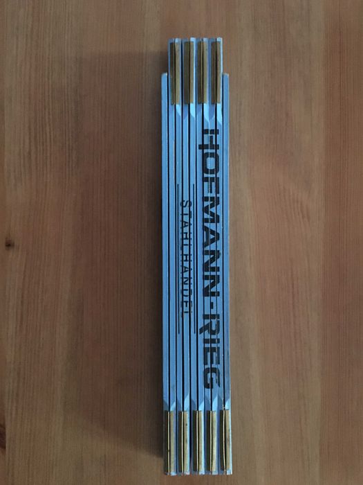 Miarka drewniana składana 2 metry