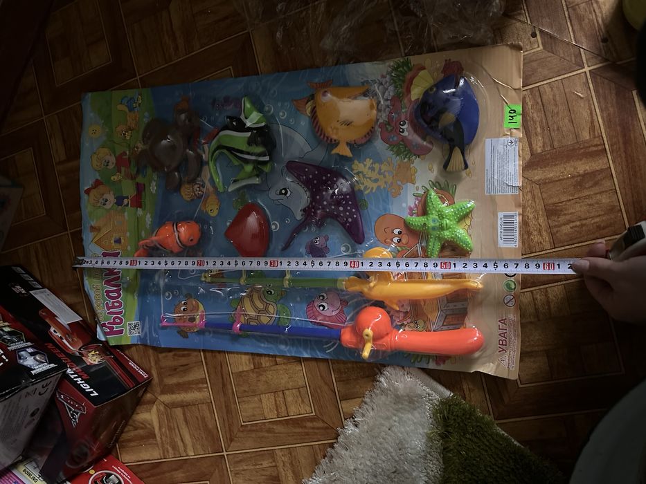 Рибалка вудочка і рибки