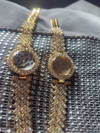 Piękekne zegarki z diamentami