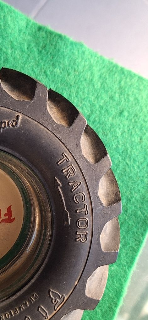 Cinzeiro firestone pneu borracha