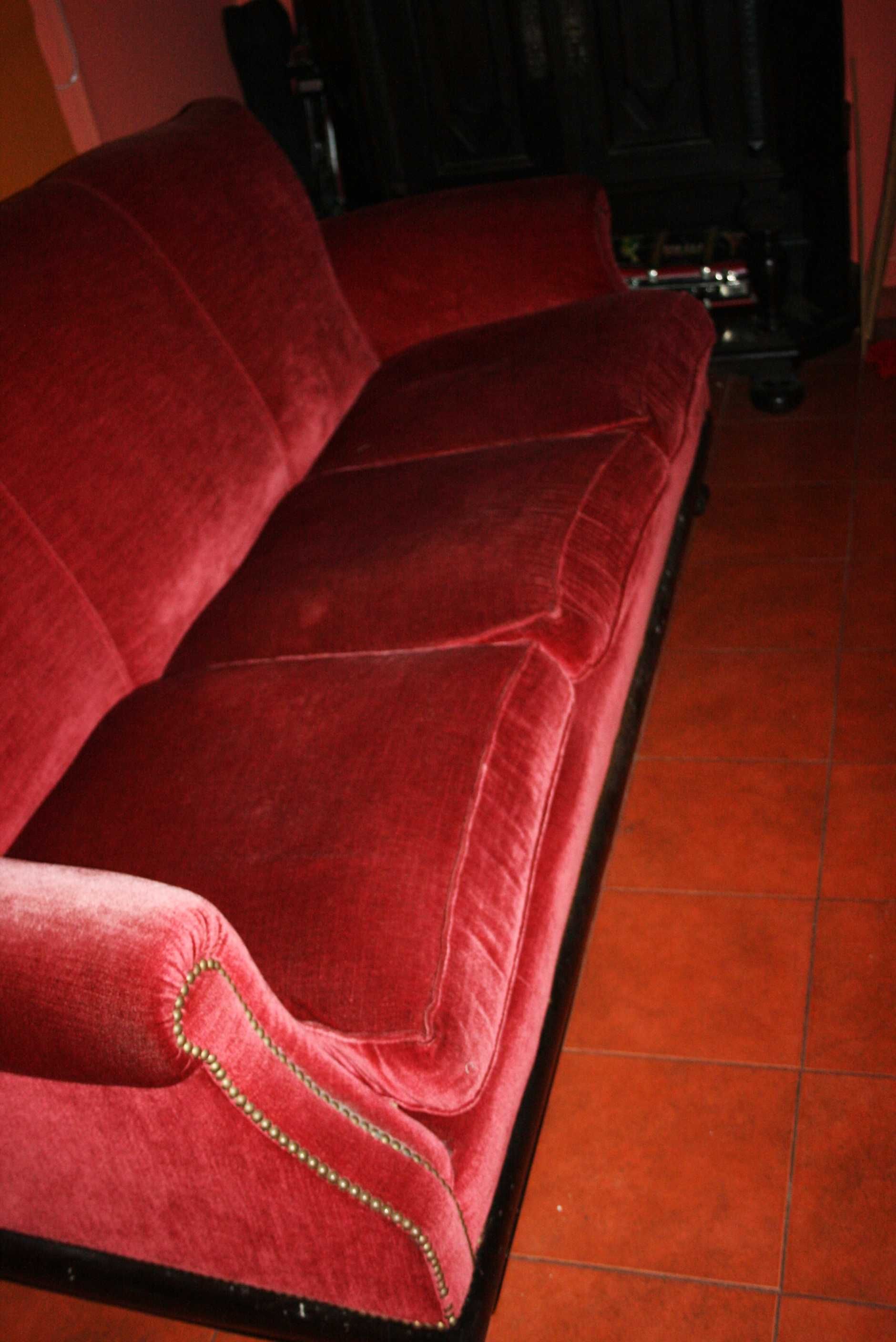 komplet wypoczynkowy antyki sofa i dwa fotele