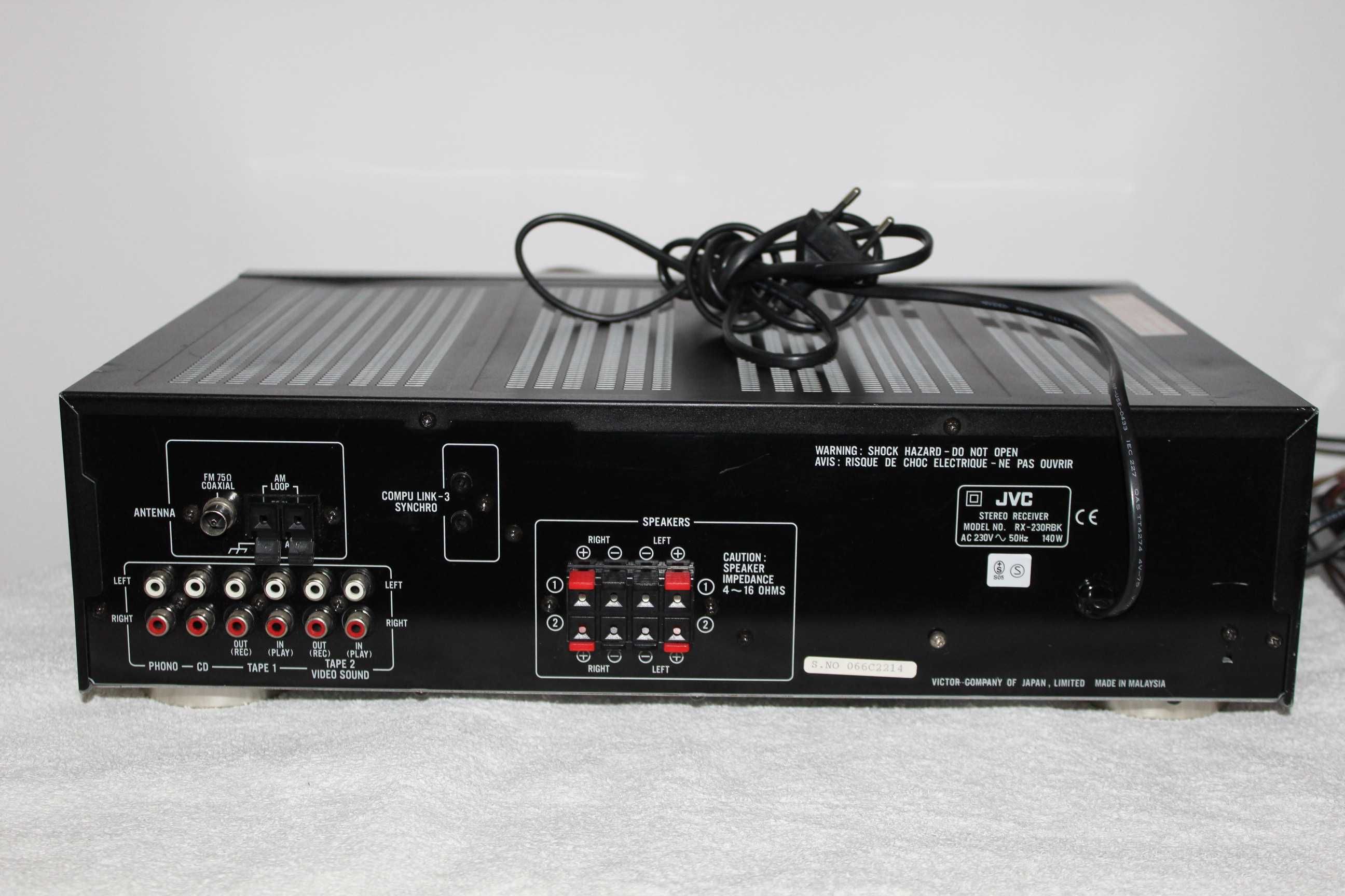 JVC RX-320R Amplituner wzmacniacz stereo hi-fi Wysyłka