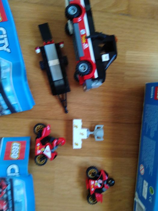 Lego city 60084 com caixa e instruções