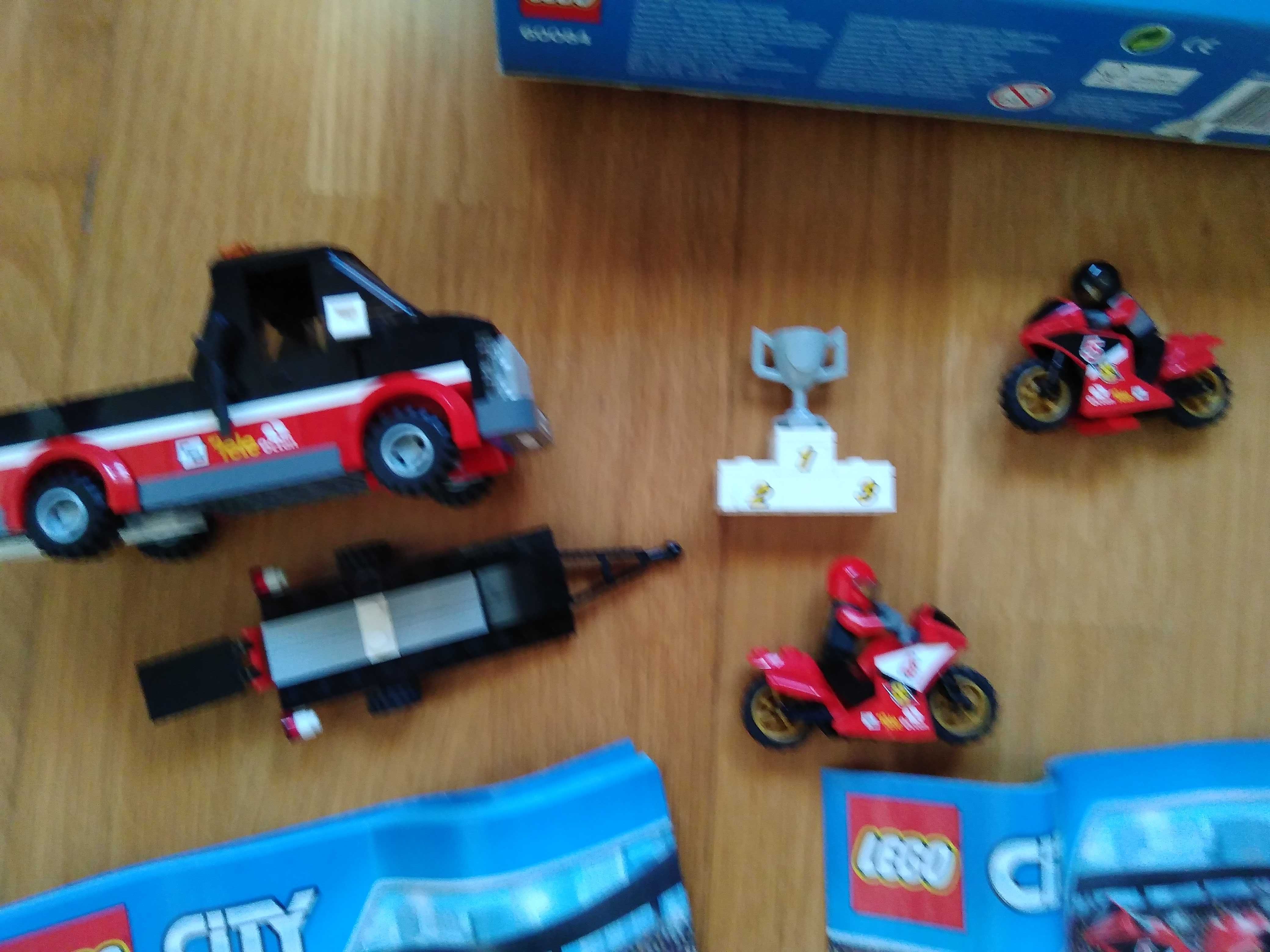 Lego city 60084 com caixa e instruções