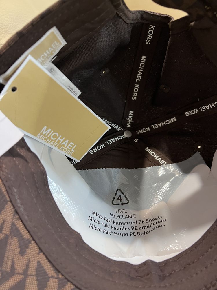 Czapka z daszkiem MICHAEL KORS 538928C nowa metki Unisex Bejsbolówka
