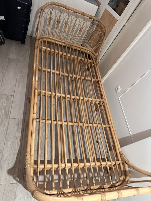 Cama bambo individual