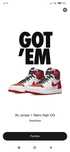Air Jordan 1 High OG Heritage Tam 42,5(EU) 9(US)