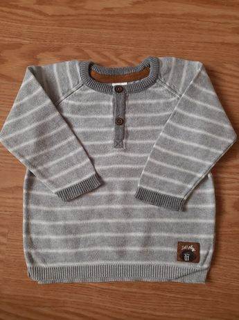 Sweter sweterek chłopięcy H&M 86