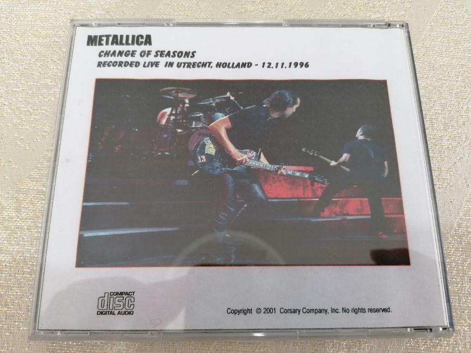 Metallica - Change of Seasons (CD - Bootleg) Raridade