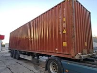 Kontener magazynowy 40HC (12 m) używany - Transport Cała Polska