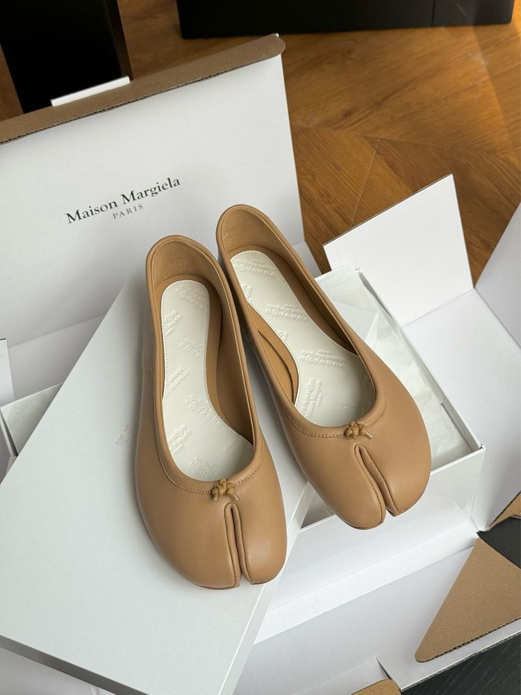 Бежеві балетки табі таби Tabi Ballerinas Maison Margiela 36-40