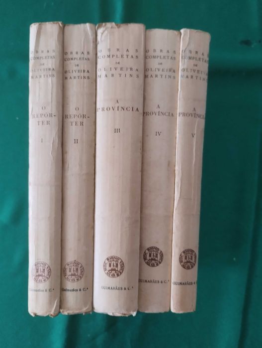 Obras completas de Oliveira Martins - 5 livros