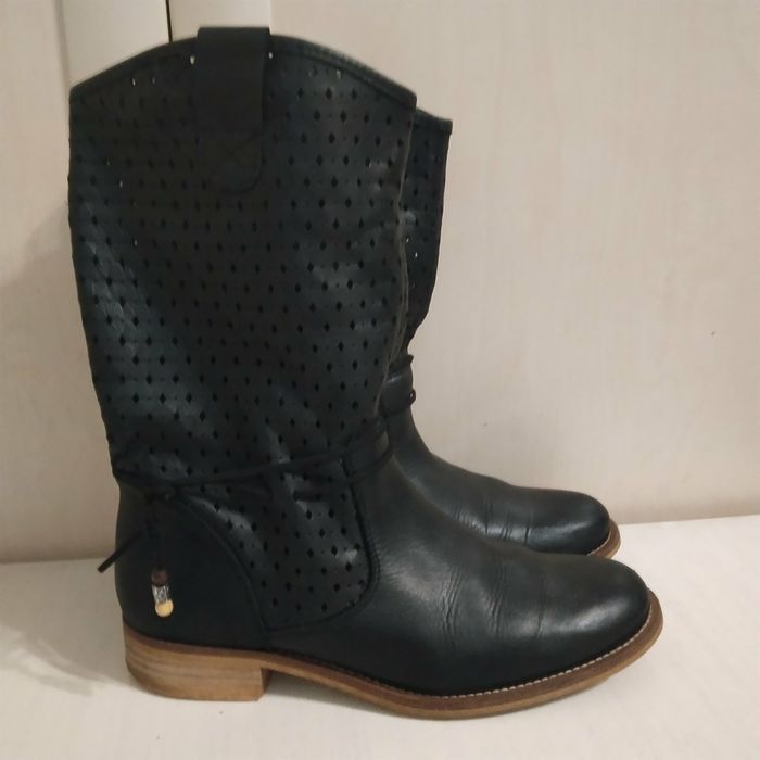 Сапожки Демі натуральна шкіра 40 р.