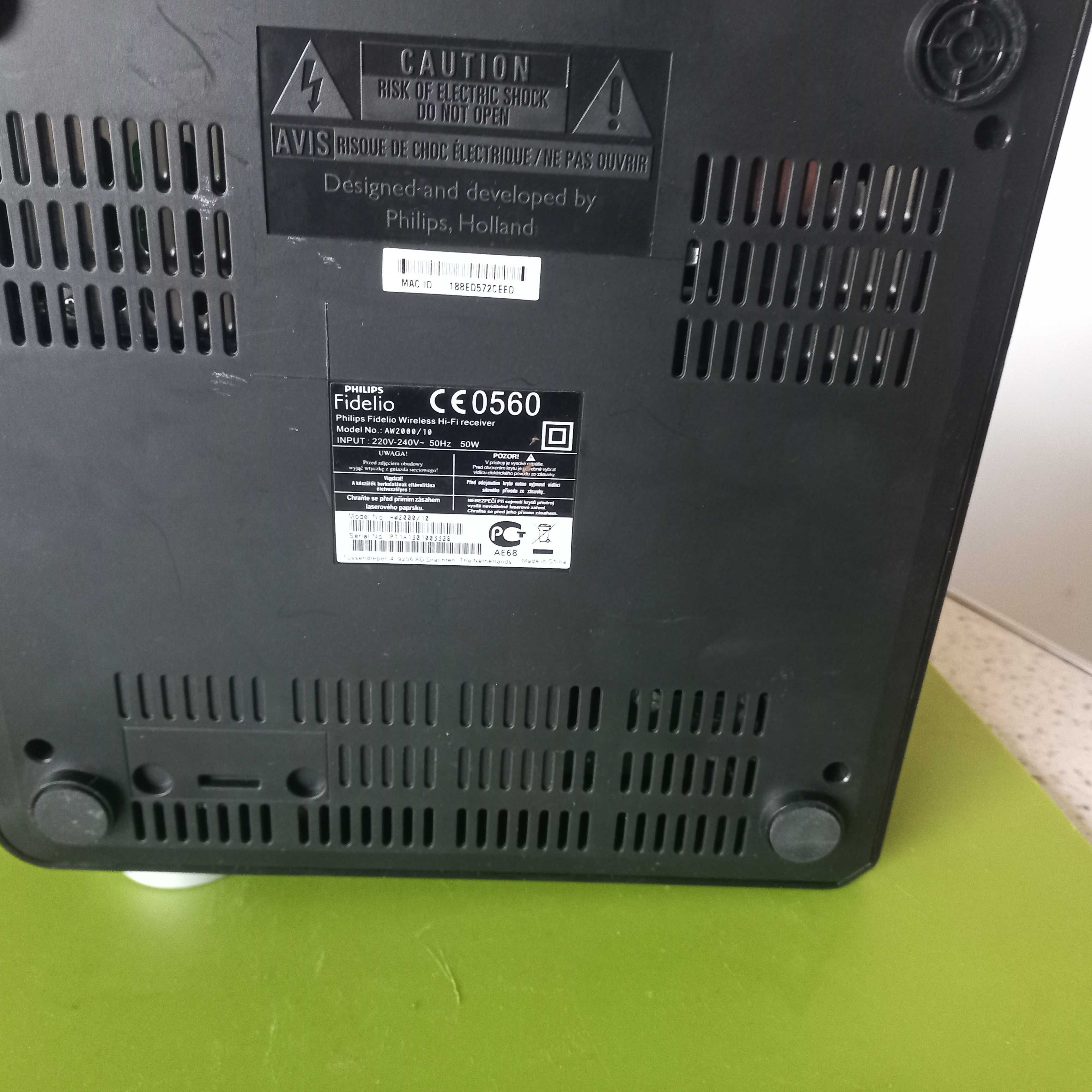 amplituner fidelio aw 2000 philips